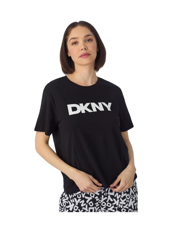 Dkny - Top & Pant Sleep Set -pyjama - 19 BLACK PRT | Stockmann - photo 4
