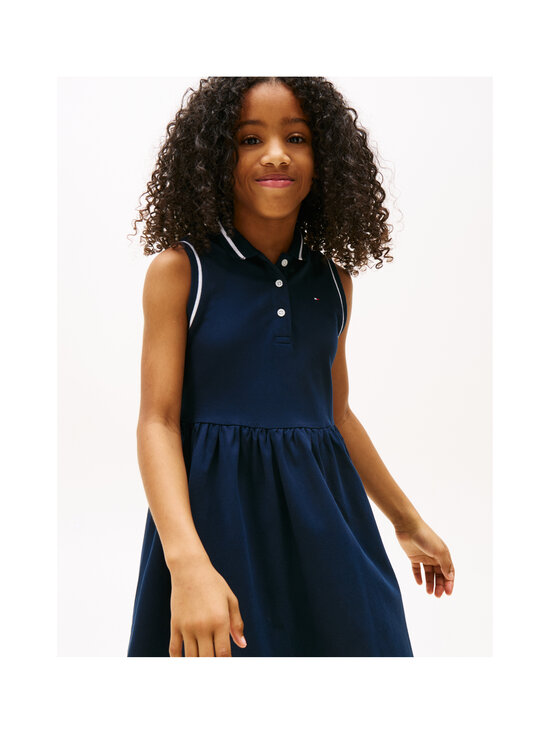 Tommy Hilfiger - Varrukateta kleit Polo - C1G DARK NIGHT NAVY | Stockmann - photo 4