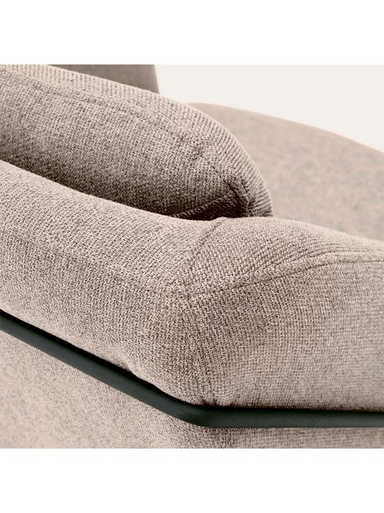 Kave Home - Brida-nojatuoli beige/musta - BEIGE | Stockmann - photo 5