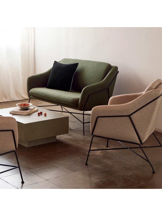 Kave Home - Brida-nojatuoli beige/musta - BEIGE | Stockmann - photo 7