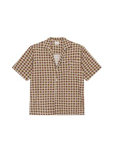 Dedicated - Marstrand-kauluspaita - MEDALLION CHECKS MULTI COLOR | Stockmann