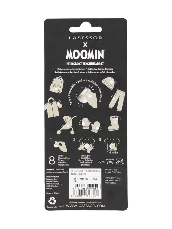MOOMIN - Niiskuneiti- heijastavat tekstiilitarrat - 110 110 SILVER - photo 2 MOOMIN - Niiskuneiti- heijastavat tekstiilitarrat - 110 110 SILVER | Stockmann - photo 2