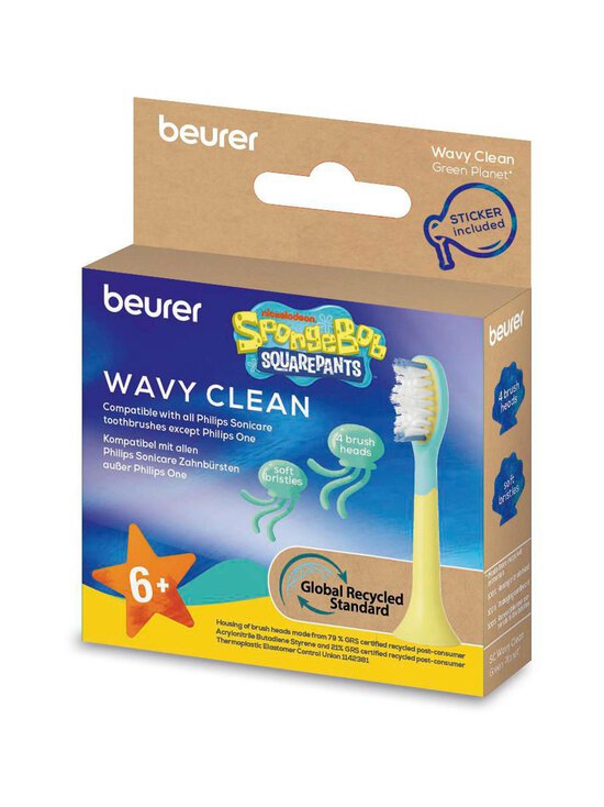 Beurer - SC11 Sonic -vaihtoharjat 4-pack, +6v - MULTICOLOUR | Stockmann - photo 3