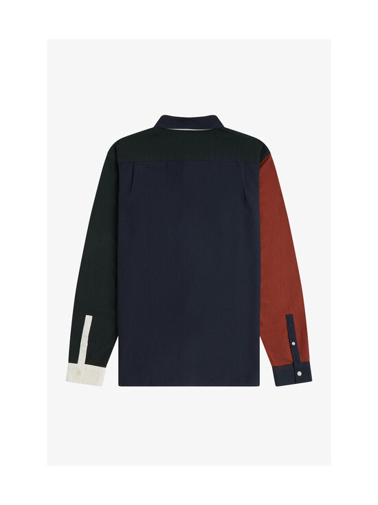 Fred Perry - Colour Block Oxford -kauluspaita - 608 NAVY | Stockmann - photo 2