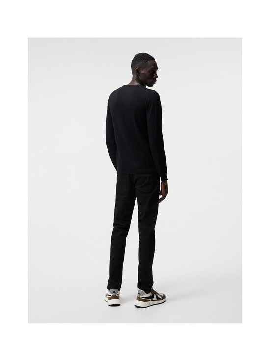 J.Lindeberg - C-neck -neule merinovillasekoitteesta - 9999 BLACK | Stockmann - photo 4