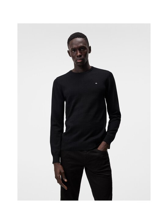 J.Lindeberg - C-neck -neule merinovillasekoitteesta - 9999 BLACK | Stockmann - photo 6