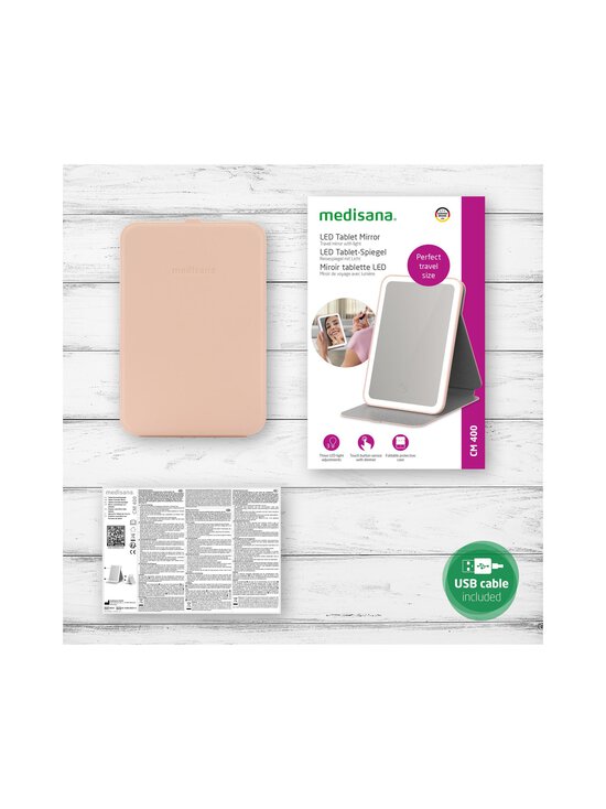 Medisana - LED tablet mirror -meikkipeili - ROSE - photo 6 Medisana - LED tablet mirror -meikkipeili - ROSE | Stockmann - photo 6