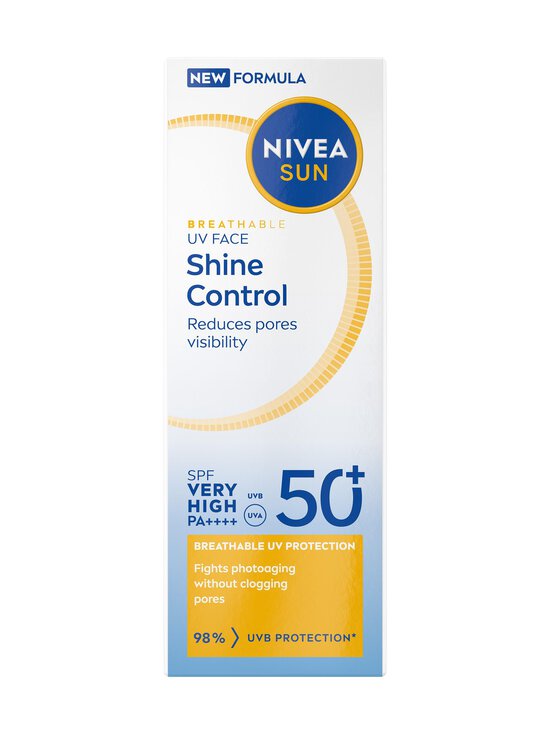 NIVEA - UV Face Shine Control Sun Cream SK 50+ -aurinkosuojavoide, 40 ml - NOCOL | Stockmann - photo 2