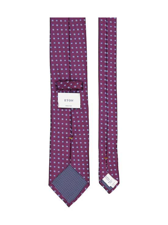 Eton - Geometric-silkkikolmio - 79 DARK PURPLE | Stockmann - photo 2