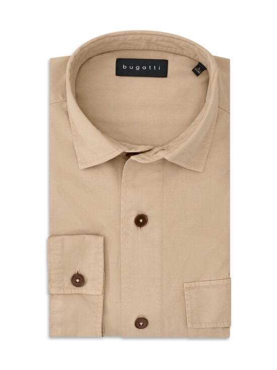 Bugatti - Casual-kauluspaita - 040 BEIGE | Stockmann - photo 1