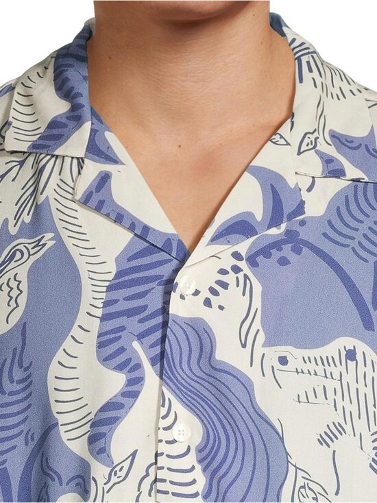 OAS - Romantique Rocco -kauluspaita - BLUE | Stockmann - photo 4