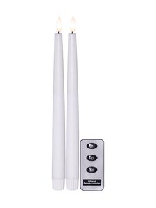 Star Trading - Flamme Flow LED svece 2,1 x 2,1 x 28,5 cm - VALKOINEN | Stockmann