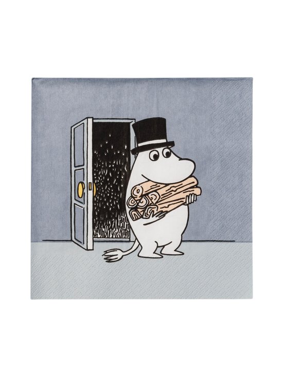 Moomin Arabia - Muumi Muumipappa -lautasliina 33 cm - MULTICOLOR | Stockmann - photo 1