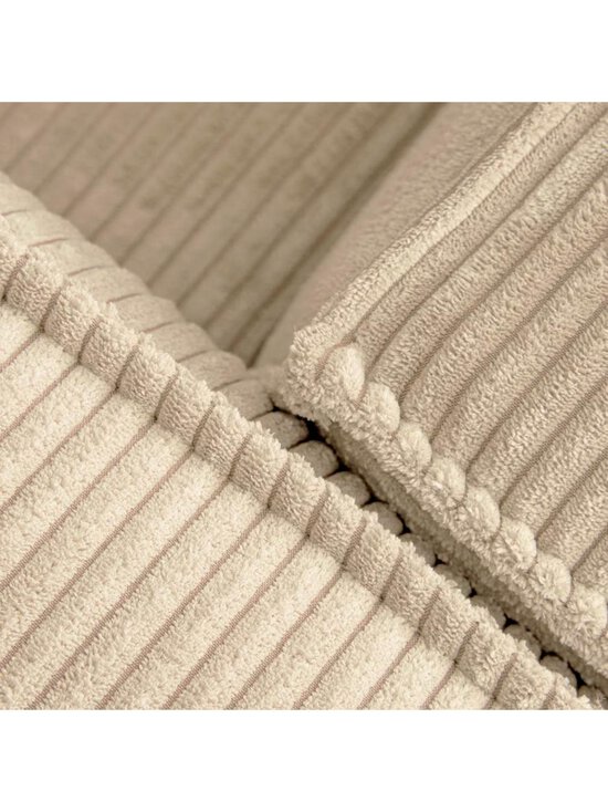 Kave Home - Blok-divaanisohva luonnonvalkoinen vakosametti L 300 cm / oikea - WHITE | Stockmann - photo 5