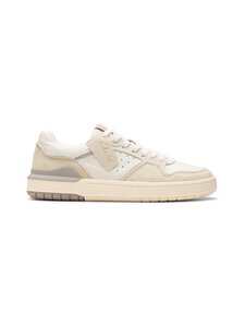 Clarks - Courtlite 2 Low -nahkasneakerit - OFF WHITE SUEDE | Stockmann
