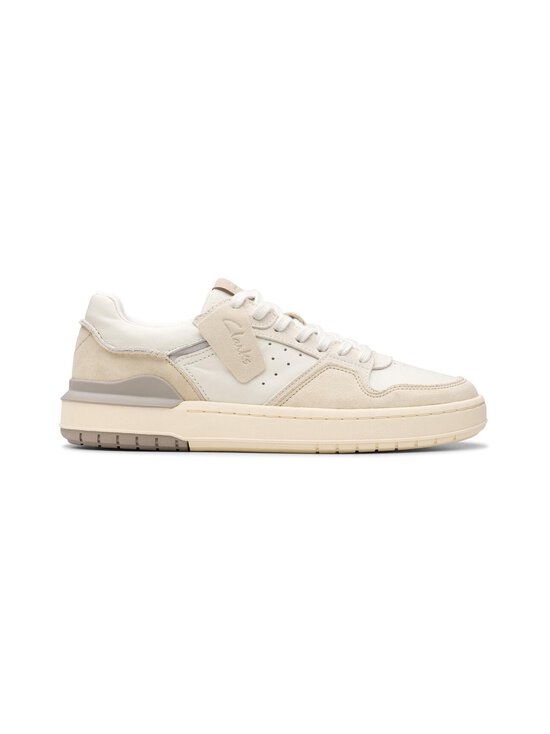 Clarks - Courtlite 2 Low -nahkasneakerit - OFF WHITE SUEDE | Stockmann - photo 1