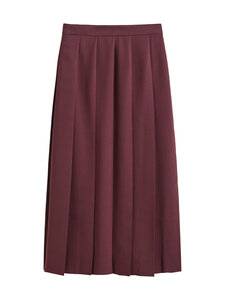 GANT - Wide Midi -vekkihame - 667 DARKENED WINE | Stockmann