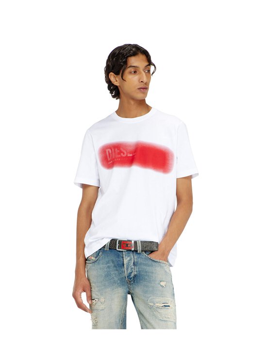 Diesel - Adjust Front Logo t-paita - 100 BRIGHT WHITE | Stockmann - photo 2
