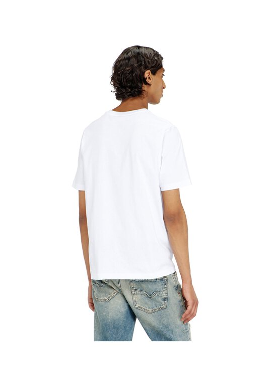Diesel - Adjust Front Logo t-paita - 100 BRIGHT WHITE | Stockmann - photo 3