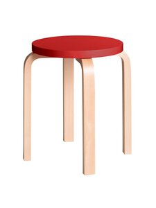 Artek - Jakkara E60 - KOIVU,PUNAINEN Artek - Jakkara E60 - KOIVU,PUNAINEN | Stockmann