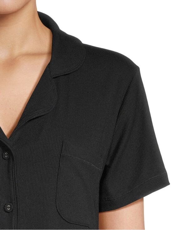 SKIMS - Soft Lounge Short Sleep Set -pyjama - ONYX | Stockmann - photo 6