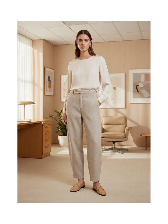 Freequent - FQLavasi-housut - 1108 SAND MELANGE W. SILVER | Stockmann - photo 4