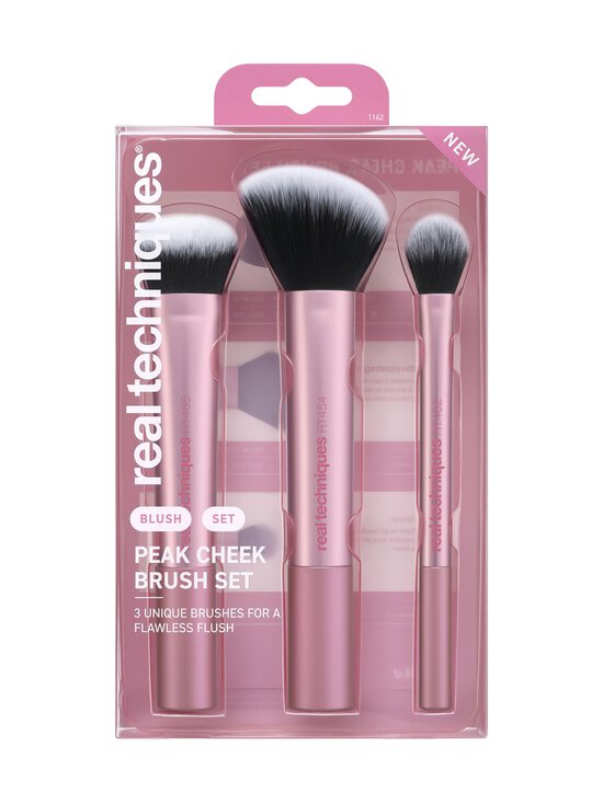 Real Techniques - Peak Cheek 3 Piece Brush Set -meikkisivellinsetti 3 kpl - NOCOL | Stockmann - photo 2