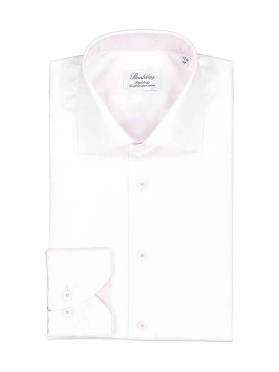 Stenströms - Fitted Body Cuff Contrast -kauluspaita - 000 WHITE - photo 1 Stenströms - Fitted Body Cuff Contrast -kauluspaita - 000 WHITE | Stockmann - photo 1