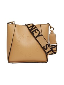 Stella McCartney - Mini Crossbody Embossed Grainy -olkalaukku - 2701 CARAMEL | Stockmann