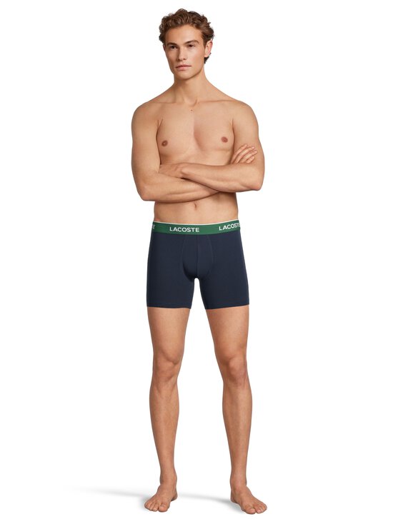 Lacoste - Boxer Brief -alushousut - HY0 NAVY BLUE/GREEN-RED-NAVY | Stockmann - photo 4