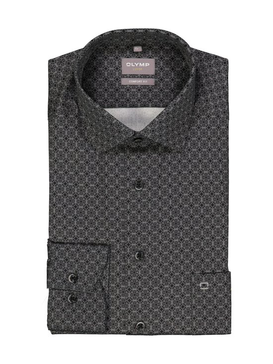 Olymp - Comfort Fit All Over Print krekls ar apkakli - 63 SILBERGRAU | Stockmann - photo 1