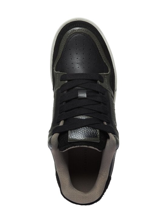 Allsaints - Regan Plus Low Top -nahkatennarit - 00 BLACK/SAGE GREEN | Stockmann - photo 2