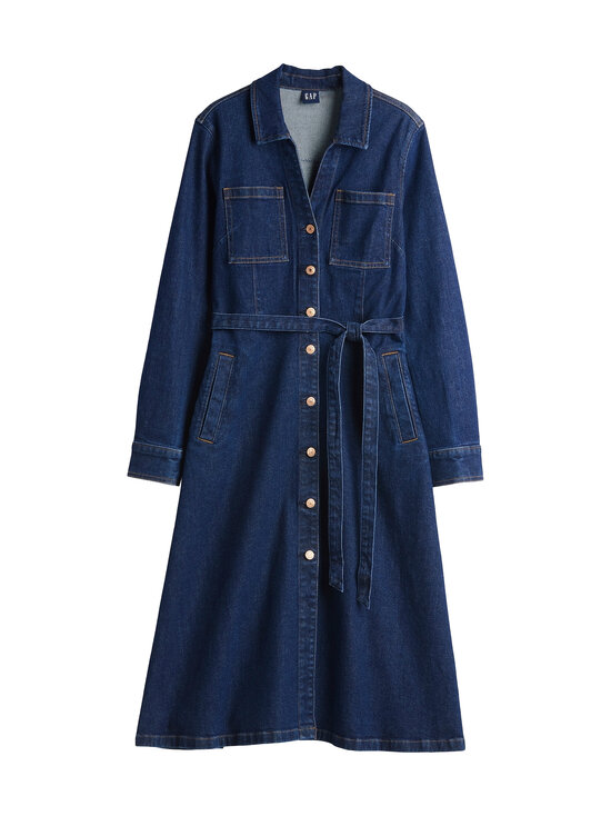 GAP - Belted Maxi džinsa kleita - DARK WASH | Stockmann - photo 1