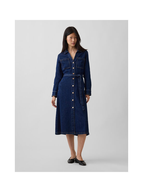 GAP - Belted Maxi džinsa kleita - DARK WASH | Stockmann - photo 2