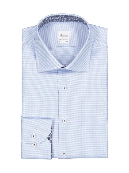 Stenströms - Contrast Regular krekls ar apkakli, pagarinātas piedurknes - LIGHT BLUE - photo 1 Stenströms - Contrast Regular krekls ar apkakli, pagarinātas piedurknes - LIGHT BLUE | Stockmann - photo 1