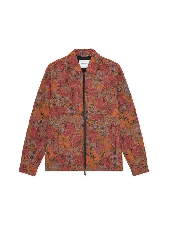 Les Deux - Marseille Jacquard -takki - 684 RED DAHLIA | Stockmann - photo 1