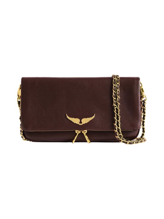 Zadig&Voltaire - Rock Grained -nahkalaukku - DEEP PURPLE | Stockmann - photo 1
