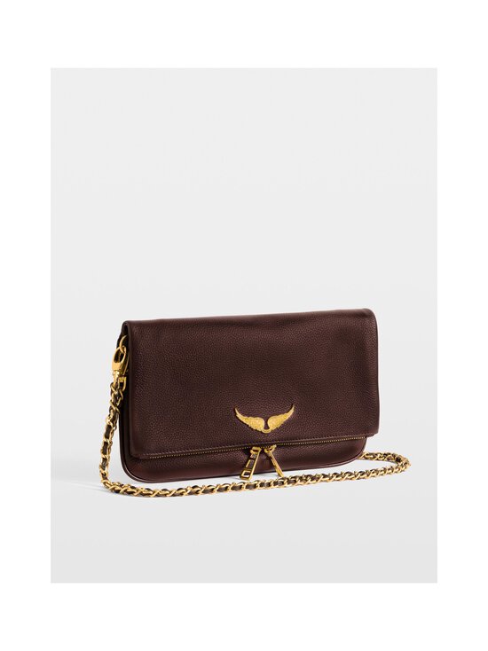 Zadig&Voltaire - Rock Grained -nahkalaukku - DEEP PURPLE | Stockmann - photo 2