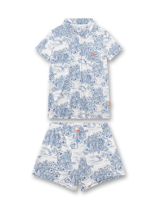 Sanetta - City Garden Short -pyjama - 1948 WHITE PEBBLE | Stockmann - photo 1