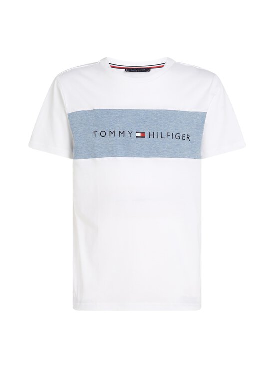 Tommy Hilfiger - Block Logo T-paita - YCF TH OPTIC WHITE - photo 1 Tommy Hilfiger - Block Logo T-paita - YCF TH OPTIC WHITE | Stockmann - photo 1