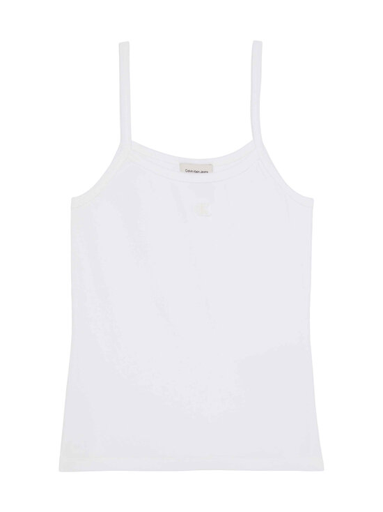 Calvin Klein Jeans - Baby Rib Strap -toppi - YAF BRIGHT WHITE | Stockmann - photo 1