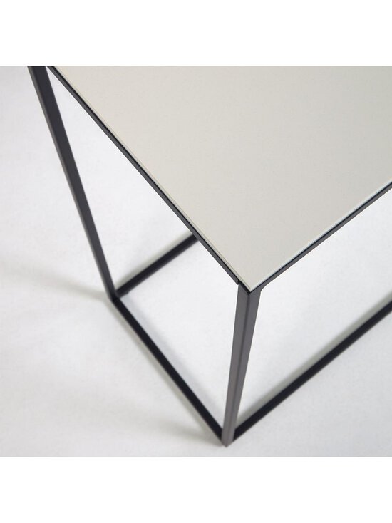 Kave Home - Rewena-konsolipöytä valkoinen/musta 110 x 75 cm - WHITE | Stockmann - photo 2