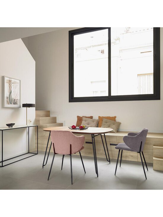 Kave Home - Rewena-konsolipöytä valkoinen/musta 110 x 75 cm - WHITE | Stockmann - photo 9