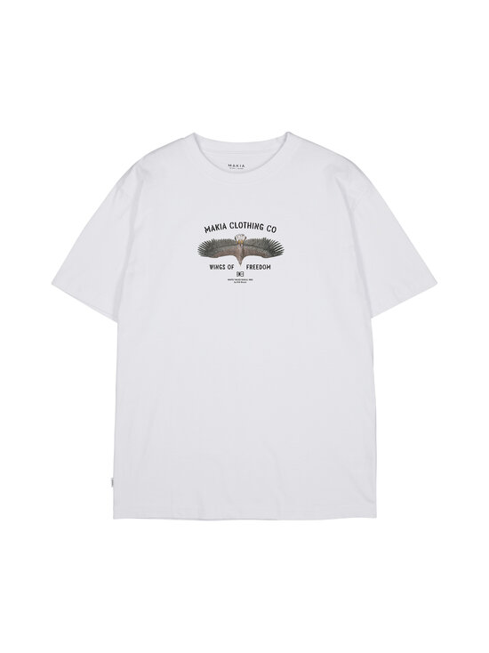 Makia - Eagle t-paita - 001 WHITE | Stockmann - photo 1