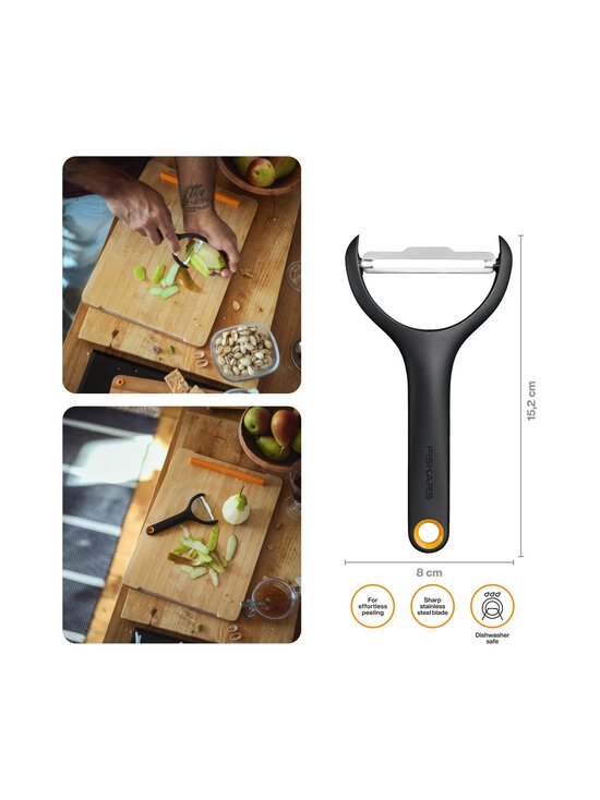 Fiskars - Functional Form Y-mallinen kuorimaveitsi - BLACK | Stockmann - photo 3