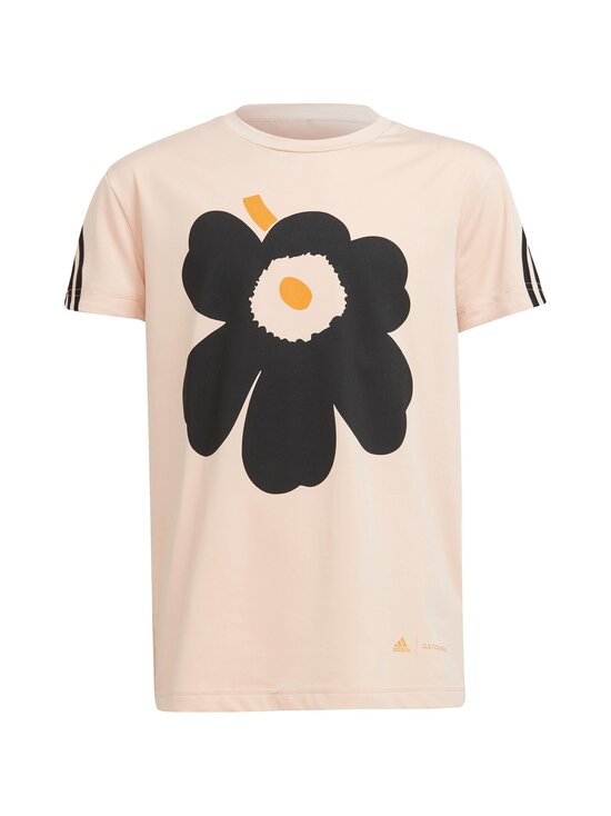 Primegreen Aeroready 3-Stripes Floral Graphic -T-paita