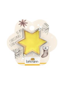 Birkmann - Piparkoogivorm Star 5,3 cm - STEEL | Stockmann