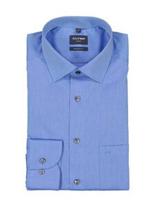 Olymp - Modern Fit Solid Chambray -kauluspaita - 15 BLUE | Stockmann