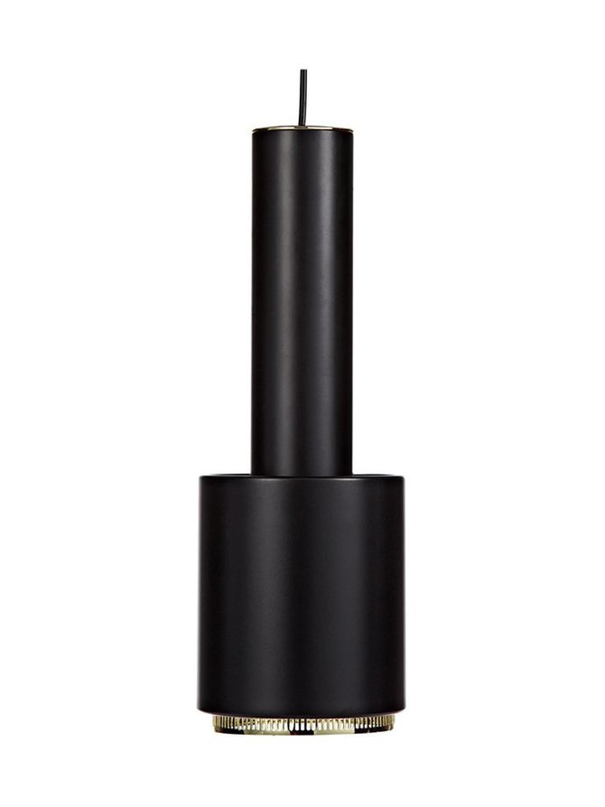 Black pendant lamp 44 cm