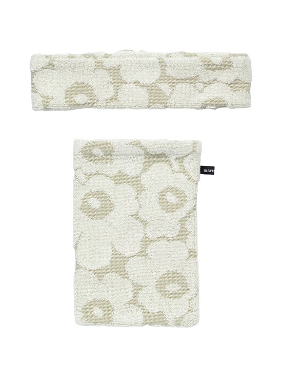 Marimekko - Mini Unikko -pesukinnas ja panta - 618 GREEN UMBER, CREAM | Stockmann - photo 1